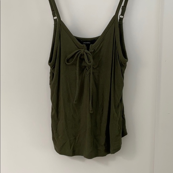 Forever 21 Tie Up Tank Top - Picture 2 of 3